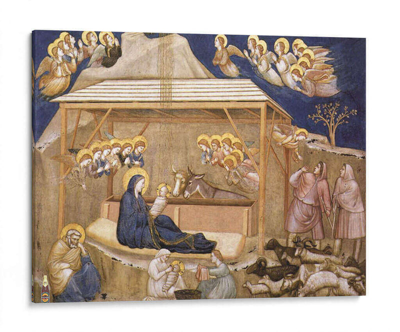 Parto de la Virgen - Giotto | Cuadro decorativo de Canvas Lab