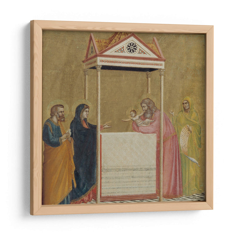 Presentación de Cristo en el templo - Giotto | Cuadro decorativo de Canvas Lab
