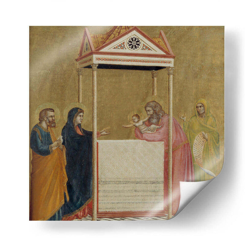 Presentación de Cristo en el templo - Giotto | Cuadro decorativo de Canvas Lab