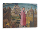 Dante y su poema - Domenico di Michelino | Cuadro decorativo de Canvas Lab
