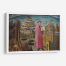 Dante y su poema - Domenico di Michelino | Cuadro decorativo de Canvas Lab
