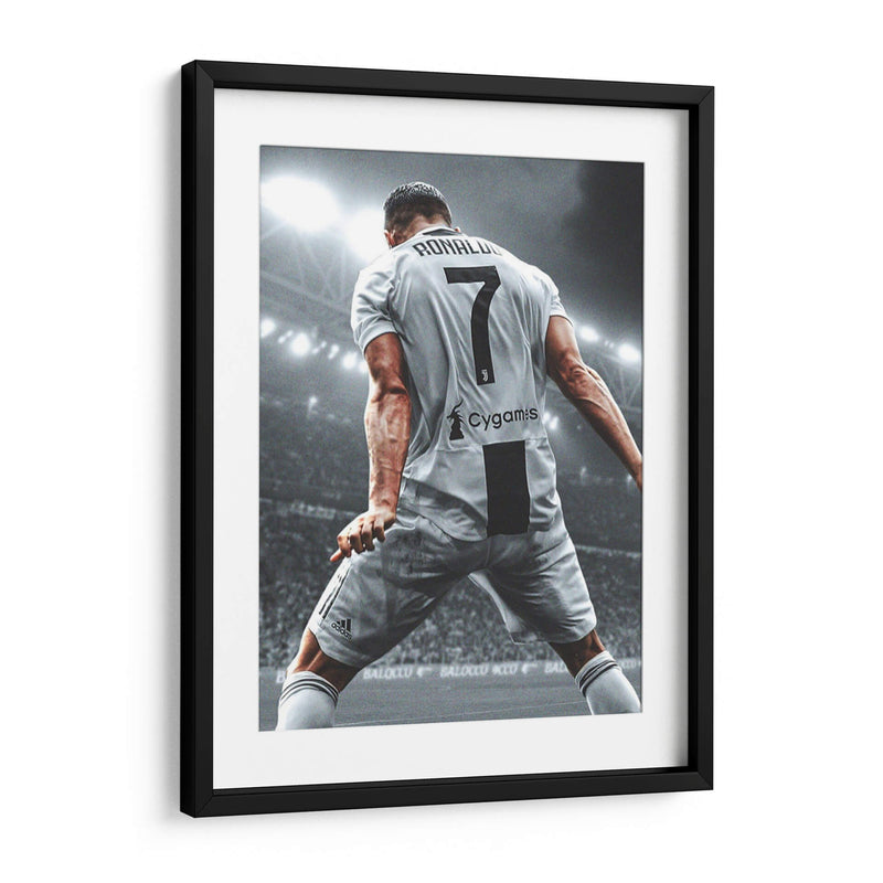 Cristiano Ronaldo - Juventus 7 | Cuadro decorativo de Canvas Lab