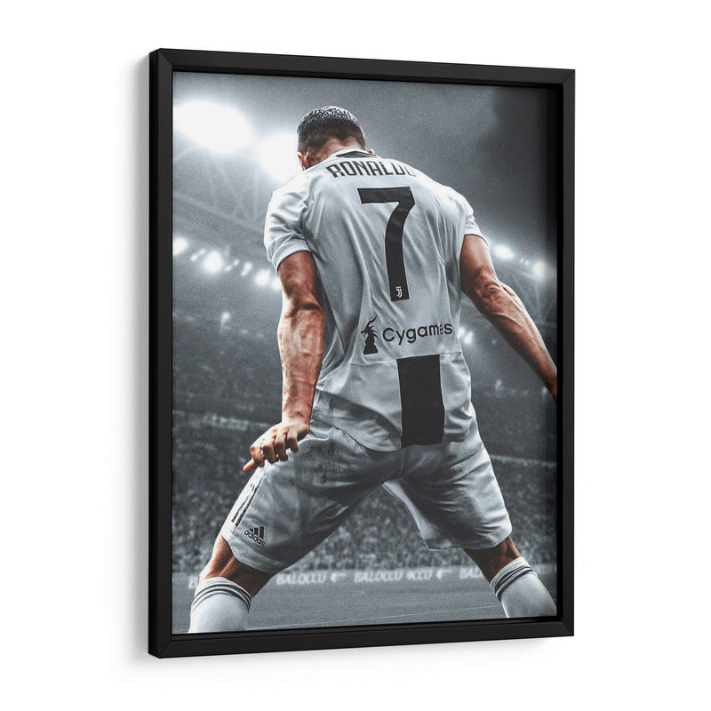 Cristiano Ronaldo - Juventus 7 | Cuadro decorativo de Canvas Lab