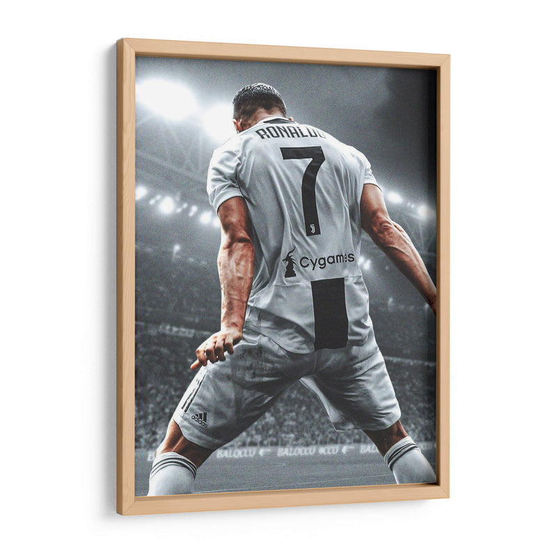 Cristiano Ronaldo - Juventus 7 | Cuadro decorativo de Canvas Lab