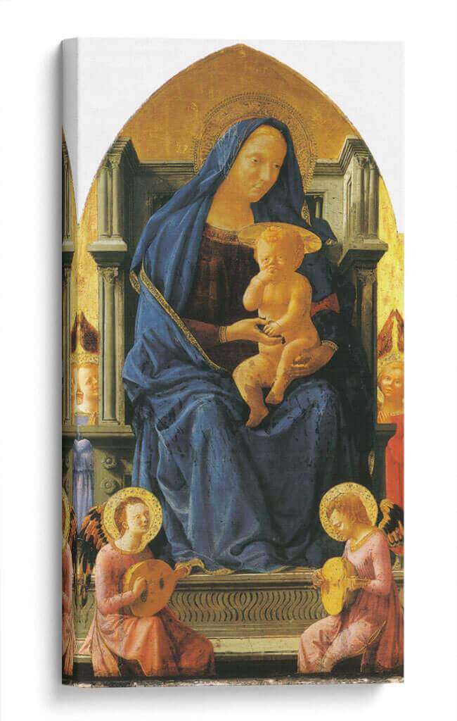 La Virgen y el Niño - Masaccio | Cuadro decorativo de Canvas Lab