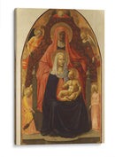 Virgen con el Niño y Santa Ana - Masaccio | Cuadro decorativo de Canvas Lab