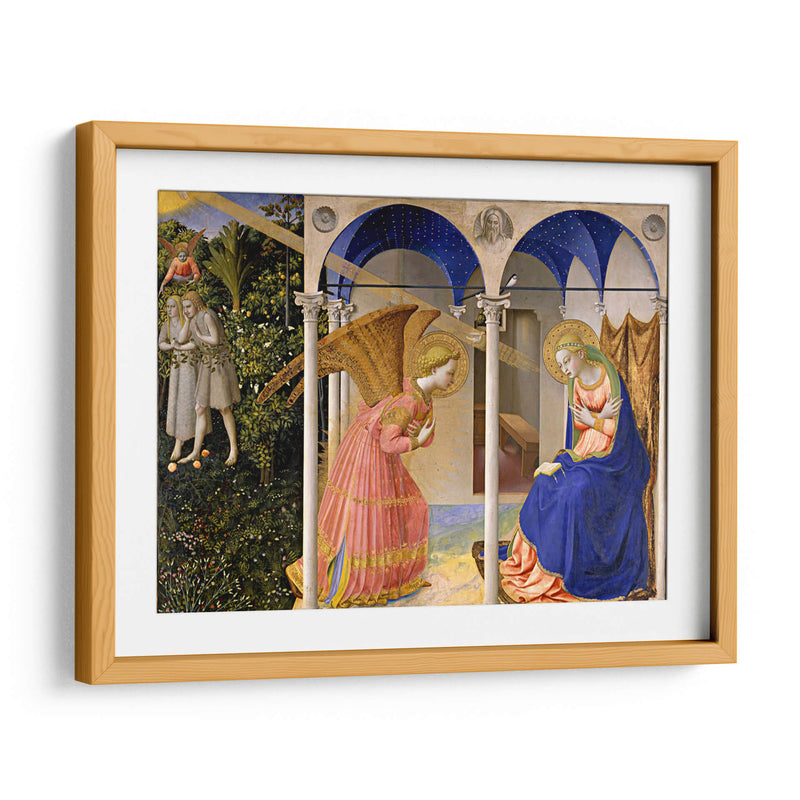 La anunciación - Fra Angélico | Cuadro decorativo de Canvas Lab