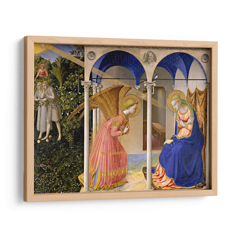 La anunciación - Fra Angélico | Cuadro decorativo de Canvas Lab