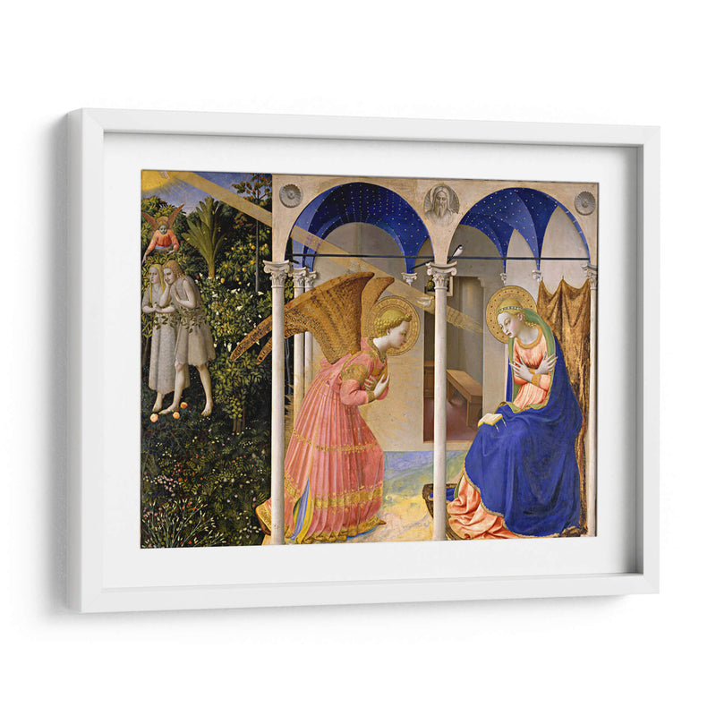 La anunciación - Fra Angélico | Cuadro decorativo de Canvas Lab