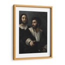 Autorretrato con un amigo - Rafael Sanzio | Cuadro decorativo de Canvas Lab
