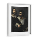 Autorretrato con un amigo - Rafael Sanzio | Cuadro decorativo de Canvas Lab