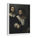 Autorretrato con un amigo - Rafael Sanzio | Cuadro decorativo de Canvas Lab