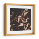 El martirio de san Mateo - Caravaggio | Cuadro decorativo de Canvas Lab