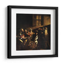 La vocación de San Mateo - Caravaggio | Cuadro decorativo de Canvas Lab