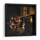 La vocación de San Mateo - Caravaggio | Cuadro decorativo de Canvas Lab