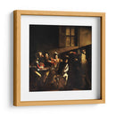 La vocación de San Mateo - Caravaggio | Cuadro decorativo de Canvas Lab