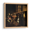 La vocación de San Mateo - Caravaggio | Cuadro decorativo de Canvas Lab