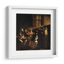 La vocación de San Mateo - Caravaggio | Cuadro decorativo de Canvas Lab
