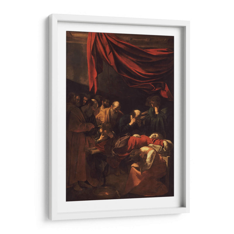 Muerte de la Virgen - Caravaggio | Cuadro decorativo de Canvas Lab