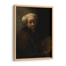 Autorretrato como el apóstol Pablo - Rembrandt van Rijn | Cuadro decorativo de Canvas Lab