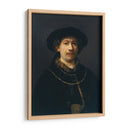 Autorretrato con gorra y dos cadenas - Rembrandt van Rijn | Cuadro decorativo de Canvas Lab