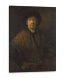 Autorretrato grande - Rembrandt van Rijn | Cuadro decorativo de Canvas Lab