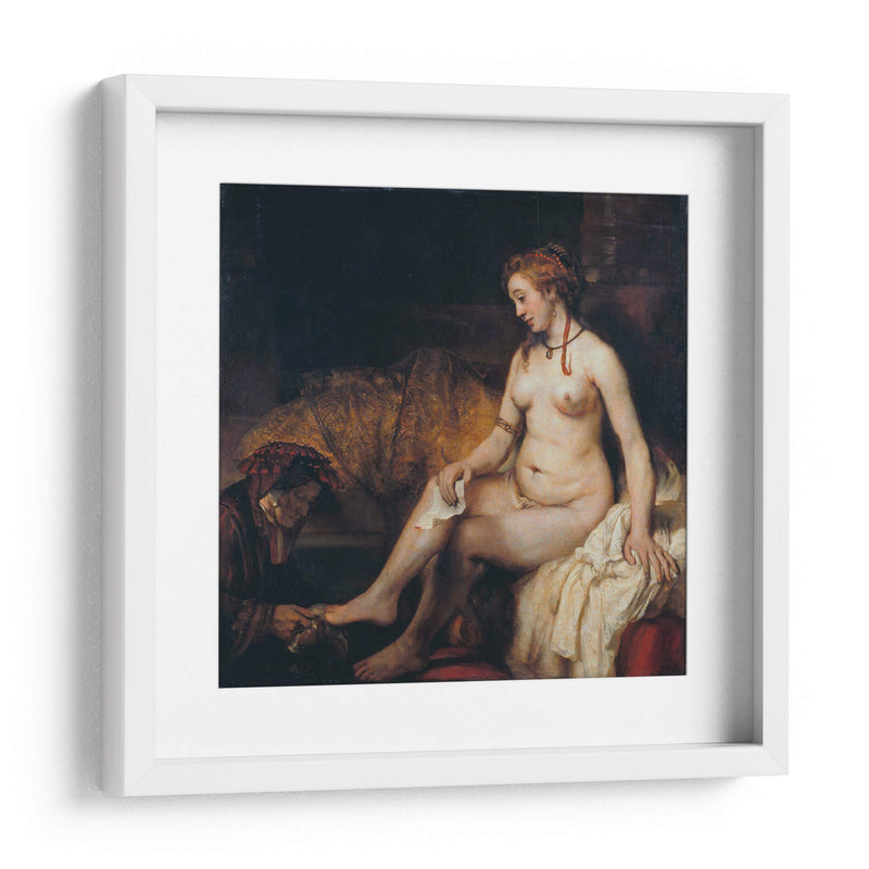 Betsabé con la carta de David - Rembrandt van Rijn | Cuadro decorativo de Canvas Lab