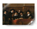 Los síndicos de los pañeros - Rembrandt van Rijn | Cuadro decorativo de Canvas Lab