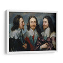 Carlos I en tres posiciones - Anton van Dyck | Cuadro decorativo de Canvas Lab