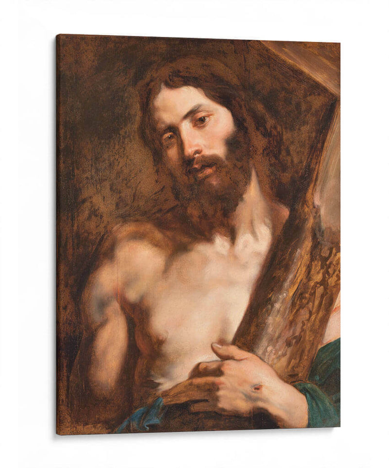Cristo cargando la cruz - Anton van Dyck | Cuadro decorativo de Canvas Lab