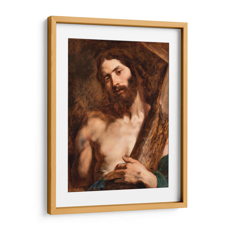 Cristo cargando la cruz - Anton van Dyck | Cuadro decorativo de Canvas Lab