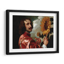 Autorretrato con un girasol - Anton van Dyck | Cuadro decorativo de Canvas Lab