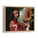 Autorretrato con un girasol - Anton van Dyck | Cuadro decorativo de Canvas Lab
