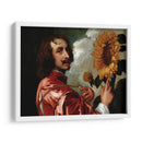 Autorretrato con un girasol - Anton van Dyck | Cuadro decorativo de Canvas Lab