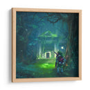 Templo del bosque | Cuadro decorativo de Canvas Lab