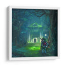 Templo del bosque | Cuadro decorativo de Canvas Lab
