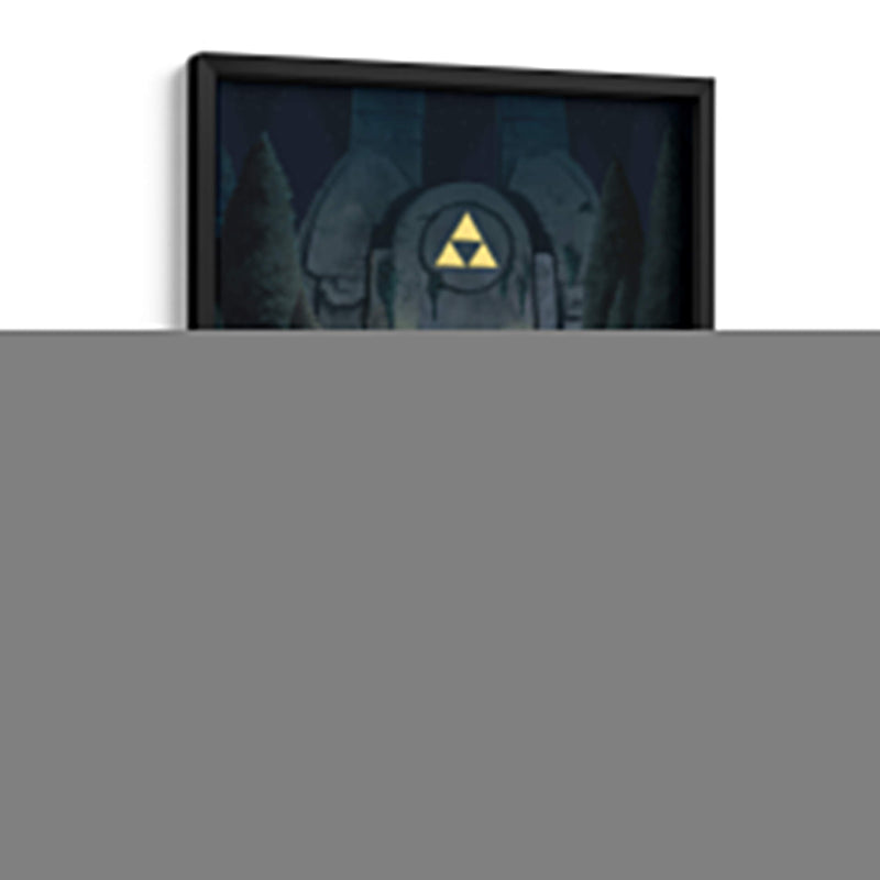 El joven Link guiado por la trifuerza | Cuadro decorativo de Canvas Lab