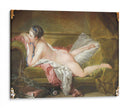 Desnudo en reposo - retrato de Mademoiselle Louise O'Murphy - François Boucher | Cuadro decorativo de Canvas Lab