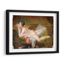 Desnudo en reposo - retrato de Mademoiselle Louise O'Murphy - François Boucher | Cuadro decorativo de Canvas Lab