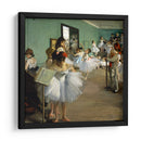 La clase de baile II - Edgar Degas | Cuadro decorativo de Canvas Lab