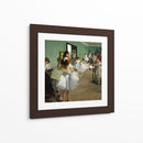La clase de baile II - Edgar Degas | Cuadro decorativo de Canvas Lab