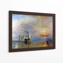 El Temerario remolcado a su último atraque para el desguace - Joseph Mallord William Turner | Cuadro decorativo de Canvas Lab
