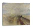 Lluvia, vapor y velocidad. El gran ferrocarril del Oeste - Joseph Mallord William Turner | Cuadro decorativo de Canvas Lab