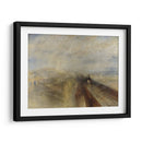 Lluvia, vapor y velocidad. El gran ferrocarril del Oeste - Joseph Mallord William Turner | Cuadro decorativo de Canvas Lab