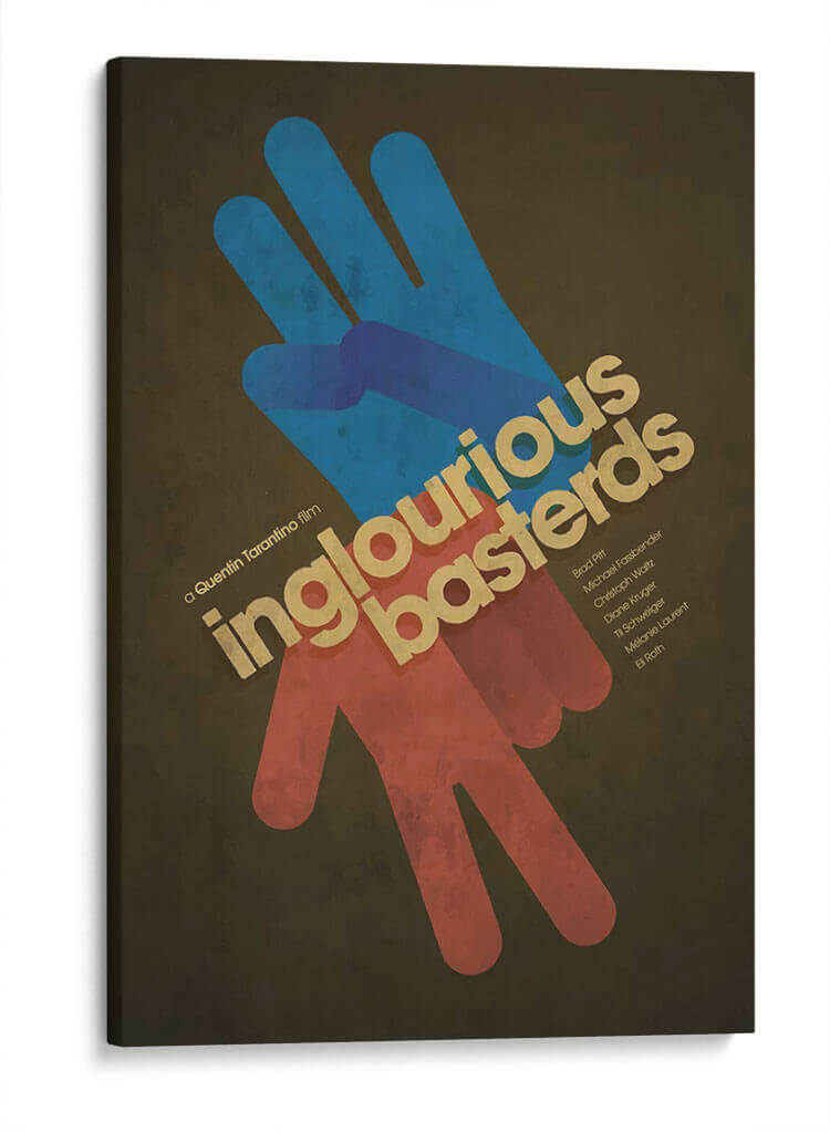 Inglourious Basterds | Cuadro decorativo de Canvas Lab