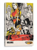 Kill Bill Characters | Cuadro decorativo de Canvas Lab
