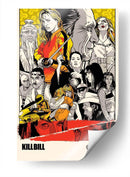 Kill Bill Characters | Cuadro decorativo de Canvas Lab