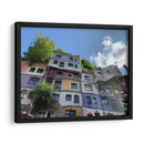 Hundertwasserhaus - Laura Campos | Cuadro decorativo de Canvas Lab