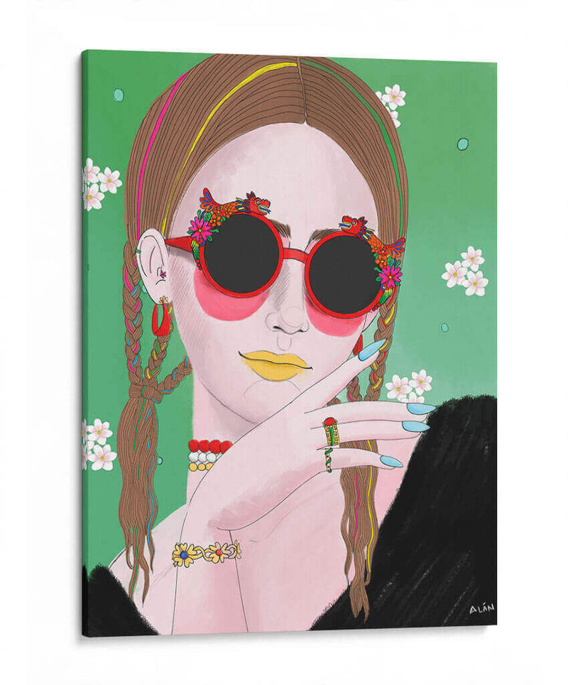 Chica - Alán Ortiz | Cuadro decorativo de Canvas Lab