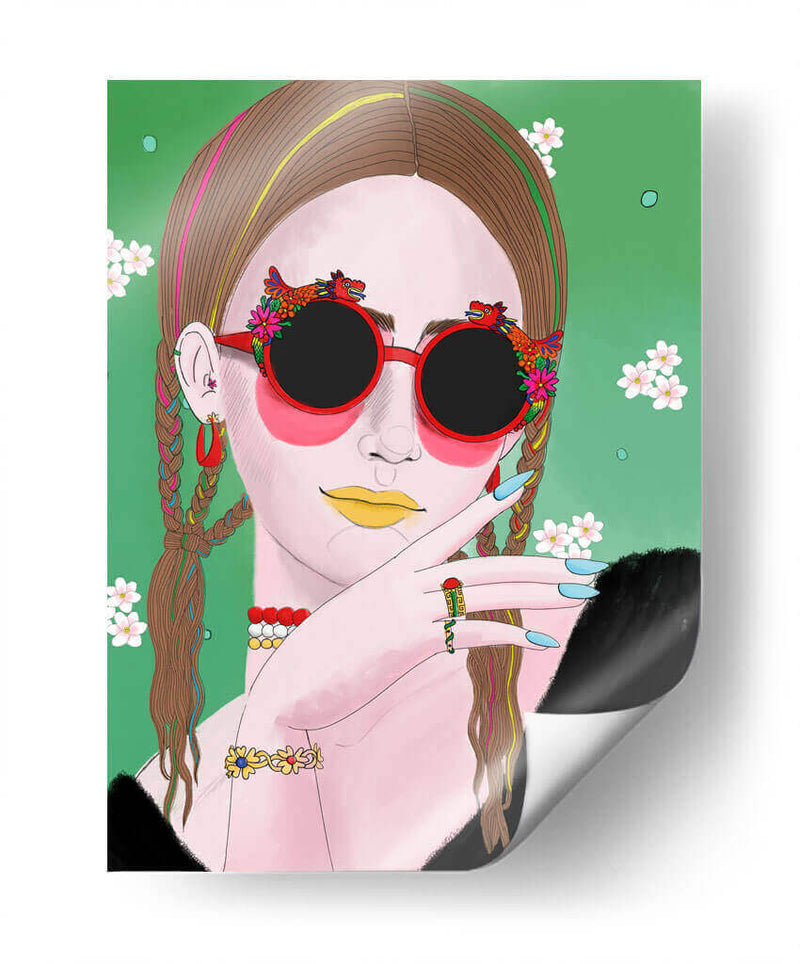 Chica - Alán Ortiz | Cuadro decorativo de Canvas Lab